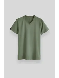 TOMMY Men's V-Neck Short Sleeve T-Shirt - 1