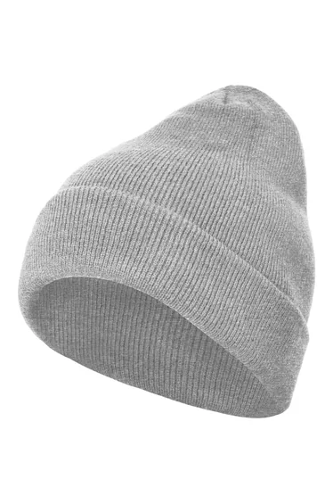 Adults Unisex Heavy knit Beanie - Heather Grey