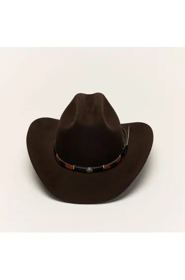Brown Wool Western Cattleman Cowboy Hat