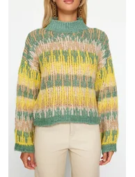 Sweater - Green - Regular fit - 3
