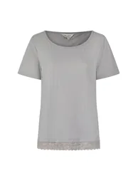 Betty Wide Leg Pyjama Set Micro Chip Rib - 1
