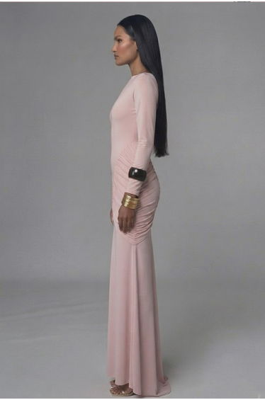 TFNC Lovi Pink Maxi Dress product thumbnail 2
