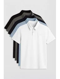 TOMMY Men's Cotton-Blend Polo T-Shirt - 1