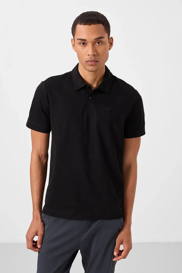 TOMMY Men's Cotton-Blend Polo T-Shirt - 4
