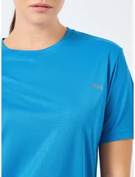 Reflective Text Basic Short Sleeves Top - 3