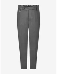 Zeco Boys School Slim Fit Regular Leg Trousers in Grey