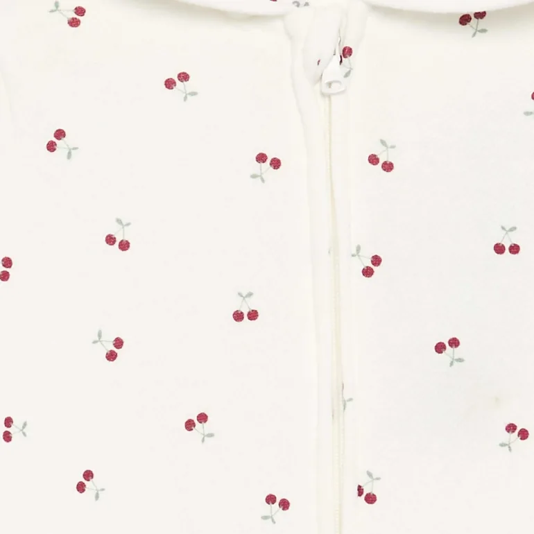 Printed Hooded Sweatshirt WHITE - 2