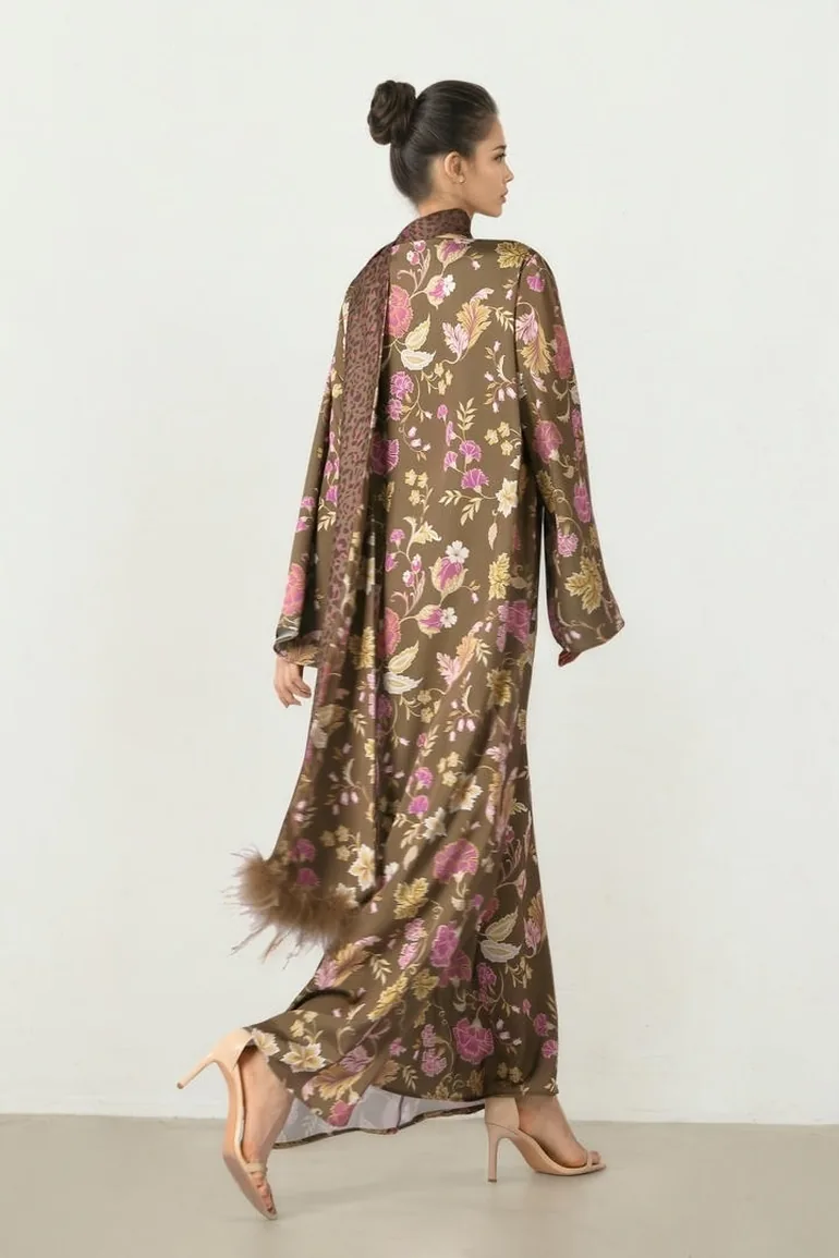 Floral Printed Kaftan - 3