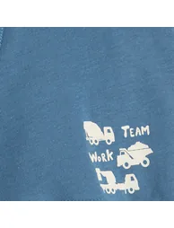Pack of 5 Striped/Construction Vehicle Print Boxers - 2