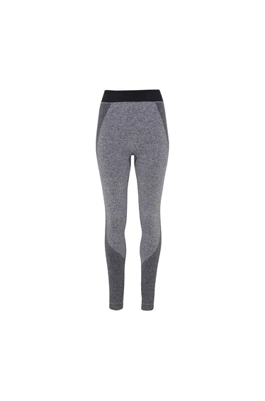 TriDri Womens/Ladies Seamless 3D Fit Multi Sport Sculpt Leggings - Charcoal