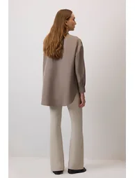 RELAXED FIT POPLIN SHIRT - 4