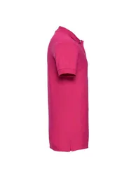 Russell Mens Stretch Polo Shirt - Fuchsia - 2