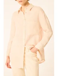 100% LINEN BASIC SHIRT - 1