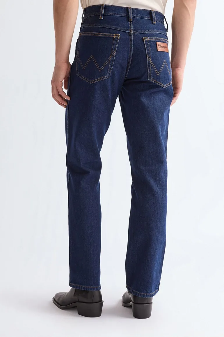 Texas Regular Straight Denim Jeans Dark Stone - 1