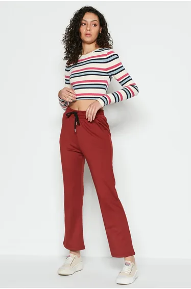 Wide Leg Bell-bottom Sweatpants
