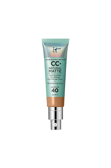 IT Cosmetics Your Skin But Better CC+ Natural Matte with SPF 40 32ml-Tan