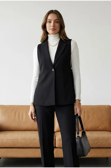 Vest - Black - Basic