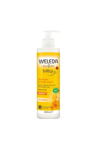 Weleda Calendula Shampoo & Body Wash, 400ml