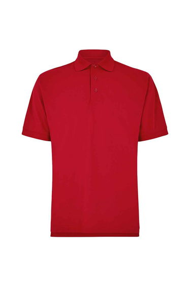 Kustom Kit Mens Klassic Piqué Polo Shirt - Red