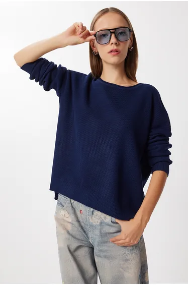Women's Bone Basic Knit Sweater