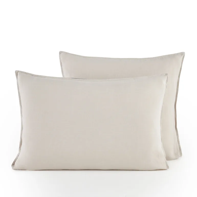 Elina 100% Washed Linen Pillowcase