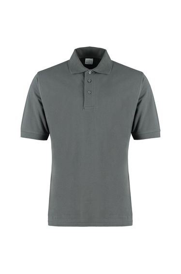Kustom Kit Mens Klassic Cotton Superwash 60C Polo Shirt - Dark Grey