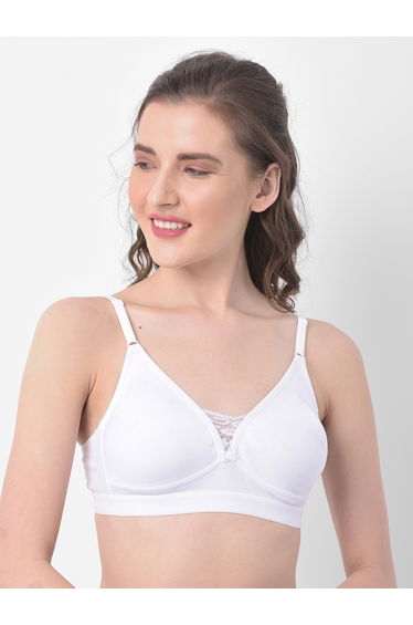 Cotton Non-Padded Non-Wired Full Coverage T-shirt Bra