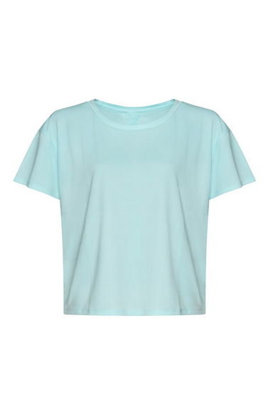 Awdis Womens/Ladies Open Back T-Shirt - Mint