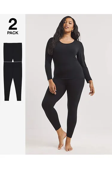 2 Pack Thermal Leggings