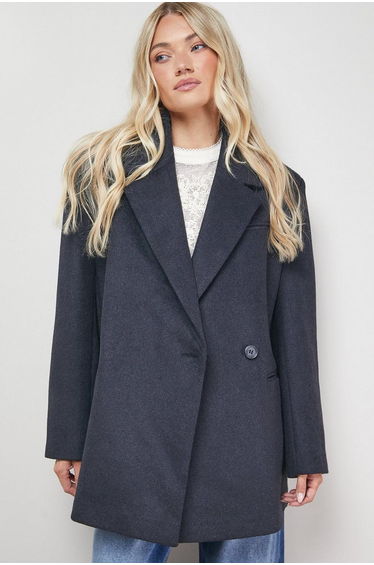 Relaxed Blazer Coat
