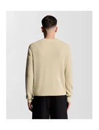 Engineered Rib Crew Neck Grey Taupe - 3