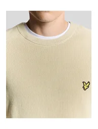 Engineered Rib Crew Neck Grey Taupe - 2