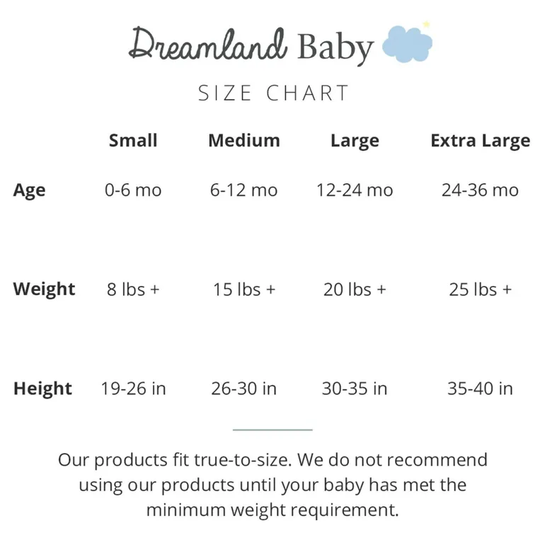 Baby Gently Weighted Sleeping Bag Newborn Toddler - 4