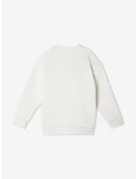 Fendi Girls Logo Sweatshirt in White - 1