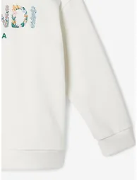 Fendi Girls Logo Sweatshirt in White - 3