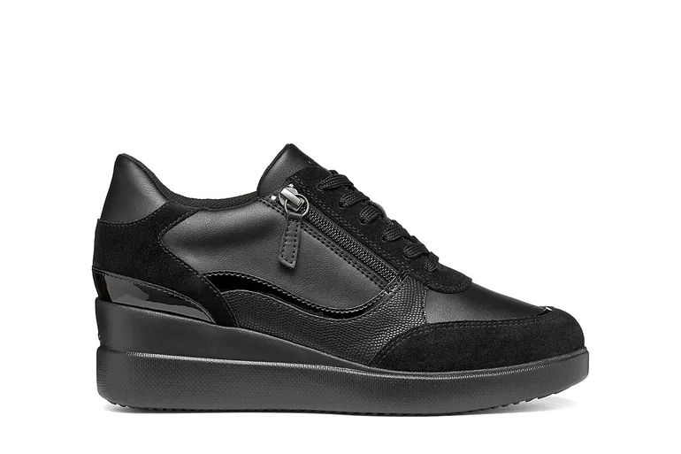 Stardust Breathable Wedge Trainers - 1