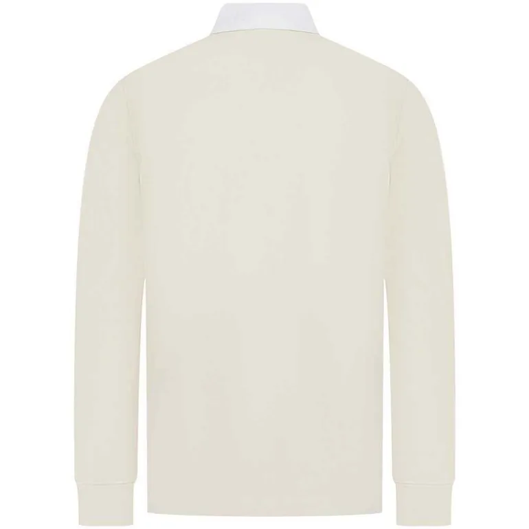 Front Row Mens Premium Rugby Shirt - Natural - 1