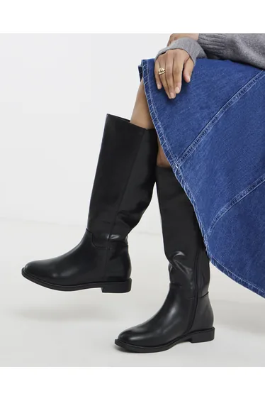 Flat Knee High Stretch Boot Std S