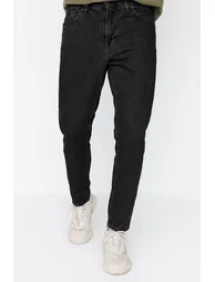 Men's Anthracite Relax Fit Jeans Denim Trousers - 6