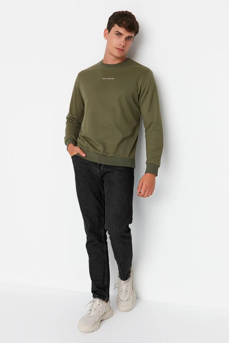Men's Anthracite Relax Fit Jeans Denim Trousers - 8