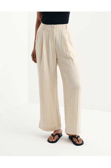 Mara Regular Stripe Wide Leg Trouser product thumbnail 2