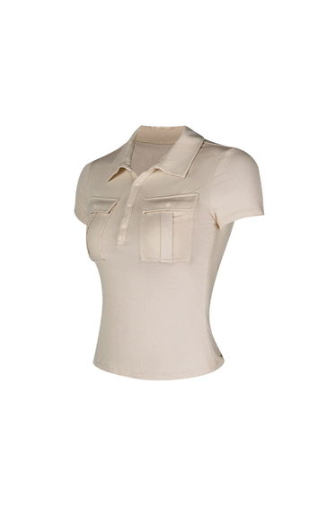 V-Neck Slim Fit Short Sleeve T-Shirt product thumbnail 2