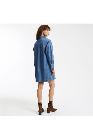 Signatures Albane Mini Dress in Denim product thumbnail 4