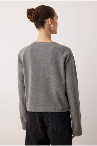 Anthracite Knitted top product thumbnail 4