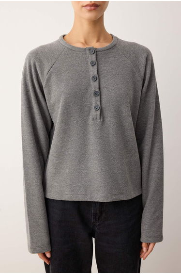 Anthracite Knitted top product thumbnail 3