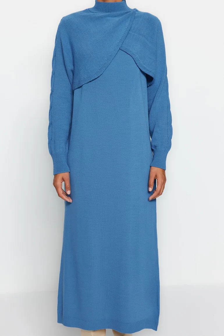 Two-Piece Set - Blue - Fitted - 5