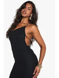 Asymmetric Column Maxi Dress - 3