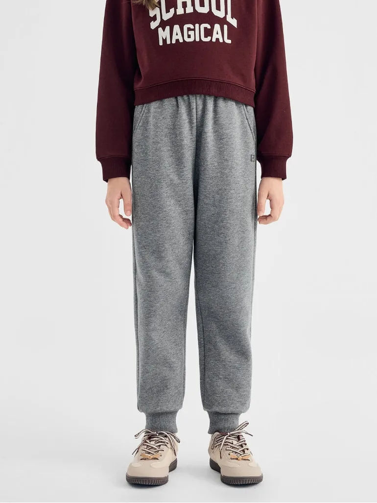 Unisex Jogger Sweatpants with Elastic Waist