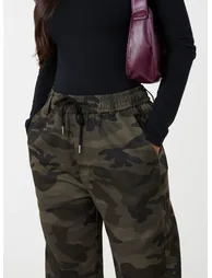Camo Drawstring Trousers - 2