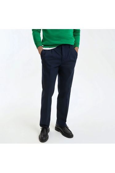 Cotton Pleat Front Chinos, Length 29" product thumbnail 2
